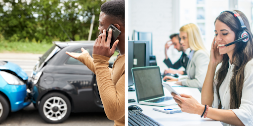 car accident image lawyer consultation