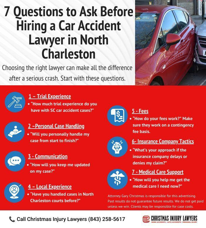 7 Questions to Ask Before Hiring a Car Accident Lawyer in North Charleston